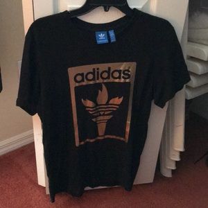 Adidas Large Black and Gold shirt